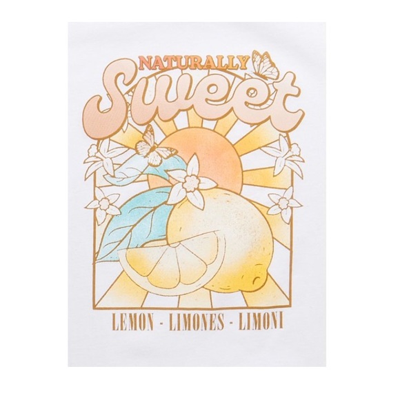 Wonder Nation Girls Naturally Sweet Tee Size XS (4 - 5) NWT - Picture 2 of 10